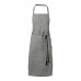 Pheebs 200 g/m² recycled cotton apron, Heather Black