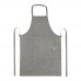 Pheebs 200 g/m² recycled cotton apron, Heather Black