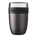 Mepal Ellipse 500+200 ml insulated lunch pot, Titanium