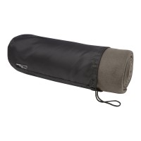 Willow GRS RPET polar fleece blanket, Anthracite