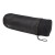Willow GRS RPET polar fleece blanket, Black