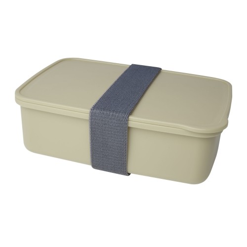 Dovi 800 ml recycled plastic lunch box, Beige Dovi 800 ml recycled plastic lunch box, Beige