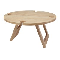 Soll klappbarer Picknicktisch, natural