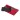 Pieter ultraleichtes und schnell trocknendes GRS Handtuch 30 × 50 cm, rot