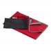 Pieter GRS ultralichte en sneldrogende handdoek 30 x 50 cm, Rood