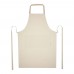 Nia 200 g/m² recycled cotton apron, Oatmeal