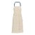 Nia 200 g/m² recycled cotton apron, Ice blue