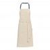 Nia 200 g/m² recycled cotton apron, Ice blue