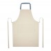 Nia 200 g/m² recycled cotton apron, Ice blue