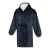 Denali GRS hoodie blanket, Dark blue