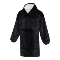 Denali GRS hoodie blanket, Black