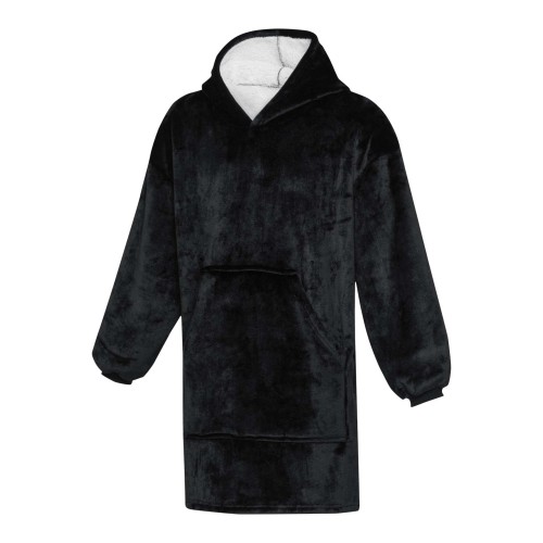 Denali GRS hoodie blanket, Black