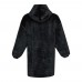 Denali GRS hoodie blanket, Black