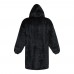 Denali GRS hoodie blanket, Black