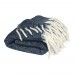 Dolly GRS recycled blanket, Dark blue