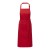 Andrea 240 g/m² apron with adjustable neck strap, Red