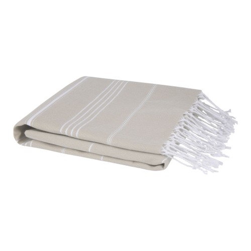 Anna 150 g/m² Hammam Baumwollhandtuch 100 × 180 cm, beige Anna 150 g/m² Hammam Baumwollhandtuch 100 × 180 cm, beige