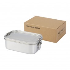 Titan 750 ml gerecyclede roestvrijstalen lunchbox, Zilver