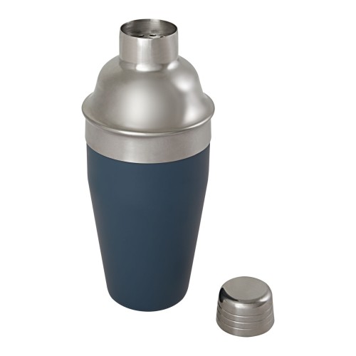 Gaudie Cocktailshaker aus recyceltem Edelstahl, eisblau