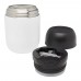 Supo 480 ml dubbelwandige lunchpot van gerecycled roestvrij staal met opvouwbare lepel, Wit