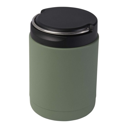 Doveron 500 ml geïsoleerde lunchpot van gerecycled roestvrij staal, Gemêleerd groen