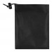 Lucas RPET Sporthandtuch 70 × 140 cm, schwarz