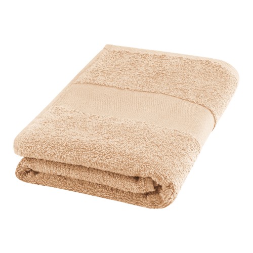 Charlotte 450 g/m² Baumwollhandtuch 50 x 100 cm, beige