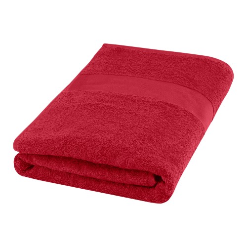 Amelia 450 g/m² cotton towel 70x140 cm, Red