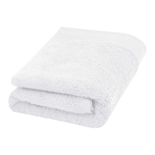 Nora 550 g/m² Baumwollhandtuch 50 x 100 cm, weiss Nora 550 g/m² Baumwollhandtuch 50 x 100 cm, weiss