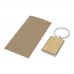 Neta bamboo rectangular keychain, Natural