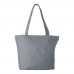 Panama polyester draagtas met rits 20L, Grijs
