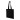 Carolina 100 g/m² Baumwoll Tragetasche 7L, schwarz