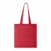 Carolina 100 g/m² Baumwoll Tragetasche 7L, rot