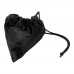 Bungalow faltbare Polyester Tragetasche 7L, schwarz