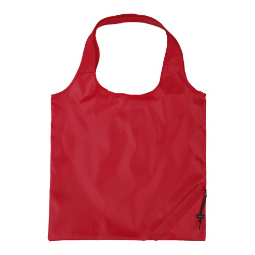 Bungalow faltbare Polyester Tragetasche 7L, rot