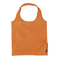 Bungalow opvouwbare polyester boodschappentas 7L, Oranje