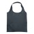 Bungalow opvouwbare polyester boodschappentas 7L, Houtskool