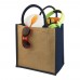 Chennai jute draagtas 16L. Natuur, Marineblauw