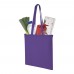 Madras 140 g/m² cotton tote bag 7L, Lavender