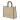 Harry farbige Jute Tragetasche 25L. natur, schwarz