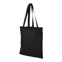 Peru 180 g/m² cotton tote bag 7L, Black