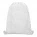 Oriole mesh rugzak met trekkoordsluiting 5L, Wit