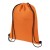 Oriole 12-can drawstring cooler bag 5L, Orange