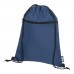 Ross RPET drawstring bag 5L, Heather navy