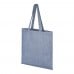 Pheebs 210 g/m² recycelte Tragetasche 7L, heather blau