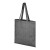 Pheebs 210 g/m² recycled tote bag 7L, Heather Black