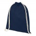 Oregon 140 g/m² Turnbeutel aus Baumwolle 5L, navy Oregon 140 g/m² Turnbeutel aus Baumwolle 5L, navy