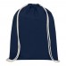 Oregon 140 g/m² Turnbeutel aus Baumwolle 5L, navy Oregon 140 g/m² Turnbeutel aus Baumwolle 5L, navy