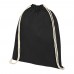 Oregon 140 g/m² Turnbeutel aus Baumwolle 5L, schwarz Oregon 140 g/m² Turnbeutel aus Baumwolle 5L, schwarz