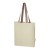 Rainbow 180 g/m² recycled cotton tote bag 5L, Natural